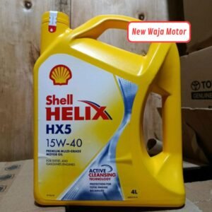 Oli mobil HX5 15W-40 Oli Mesin Mobil 4 Liter dengan Teknologi Active Cleansing untuk Mesin Diesel dan Gasoline