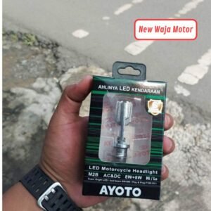 Bohlam depan Ayota LED putih untuk motor bebek&matic