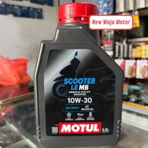 Oli Mesin Motul Oil Matic AT Scooter LE 10W-30 0,8L 800 ml 4T Biru Ori Original