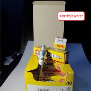 Busi NGK D6 D6HS isi 10 pcs/1 pak untuk motor Honda Astrea C90 S90Z dan sejenisnya